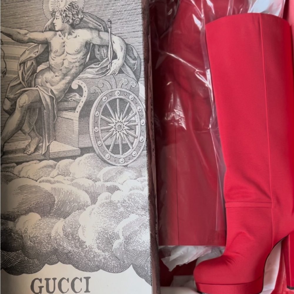 Red Hot - Gucci Larius Boots